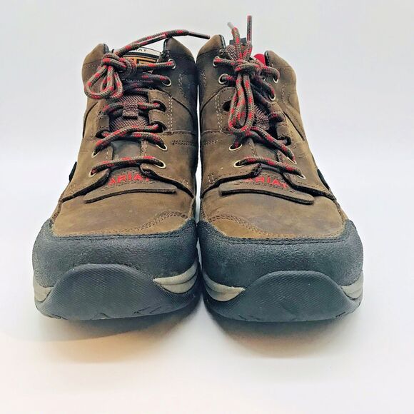 Ariat Terrain H2O ATS Waterproof Hiking Boot Women's 11B Full Grain Leather Shoe - Picture 2 of 16